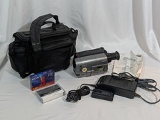Sony Handycam CCD-TRV21 Video8 8mm Camcorder Gray Accessories - Working