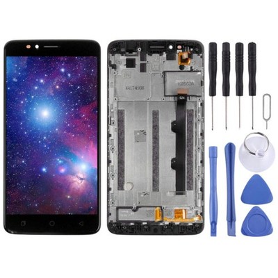 LCD Bildschirm und Digitizer Komplettmontage mit Rahmen für T-Mobile Revvl Plus