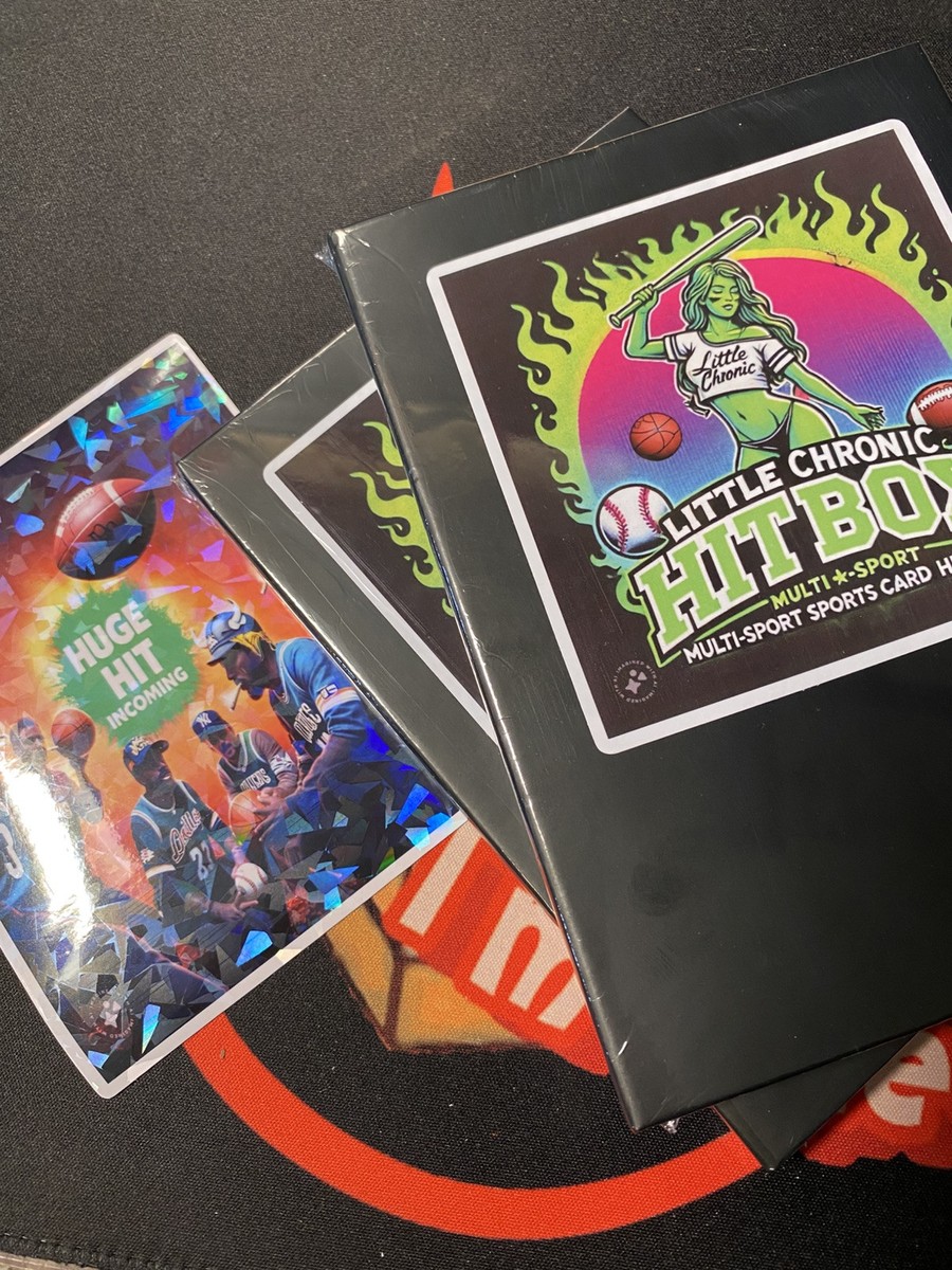 SPORTS CARD HIT BOX - LITTLE CHRONIC- SEALED MYSTERY BOX - NBA MLB