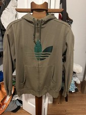 Adidas Camo Hoodie Medium Full Zip