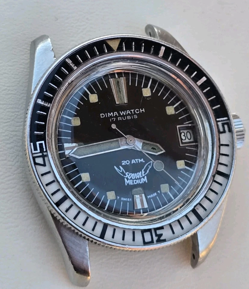 Vintage Watch Squale Sub Diver Dima Watch - Image 2 of 4