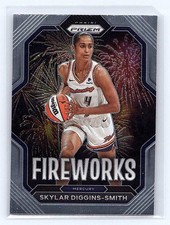 2023 Panini Prizm WNBA SKYLAR DIGGINS-SMITH Fireworks Insert #12 Mercury Sky