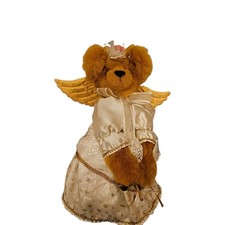 Knickerbocker Toy Co Plush Teddy Bear Angel Wings Bell "Isabella" B72