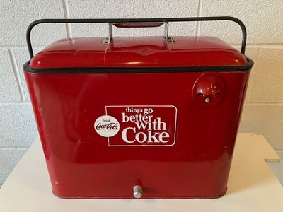 Progress Refrigerator Co. Vintage Coca Cola Cooler