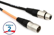 JUMPERZ JBM Blue Line Microphone Cable - 3 foot 2-pack 