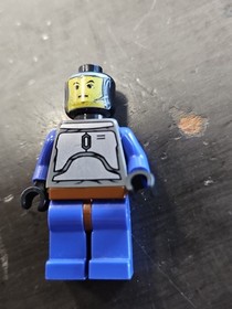 😱 LEGO Star Wars Minifigure Jango Fett w/ Balaclava Head From Set 7153 Mini Fig
