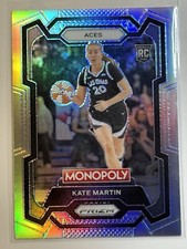 2024 Panini Prizm Monopoly Aces Kate Martin RC #40 - SP Rookie Silver Prizm