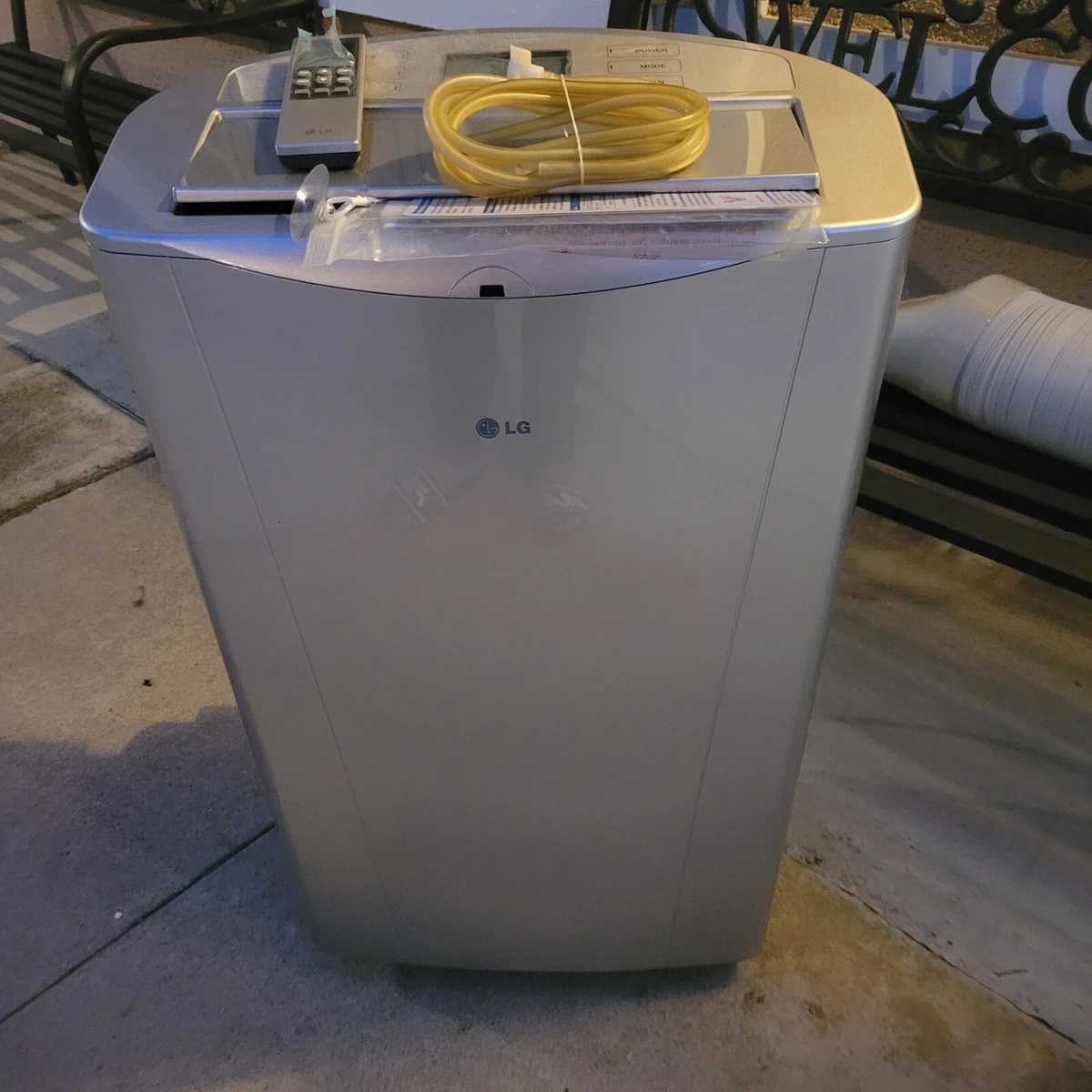 Lg portable air conditioner and heater outlet