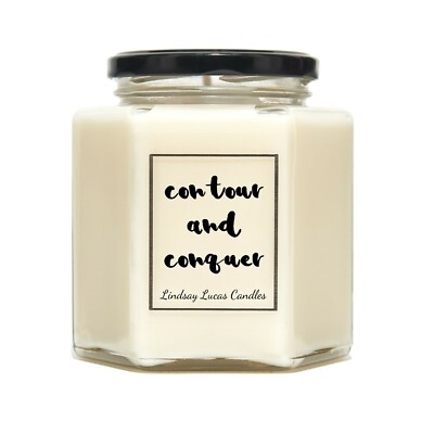 Scented Candles Contour Gift, Gift For Make Up Lover/Blogger