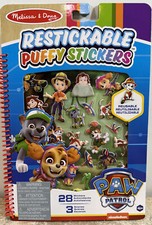 Melissa  Doug PAW Patrol Reusable Puffy Stickers Jungle  Activity Pad