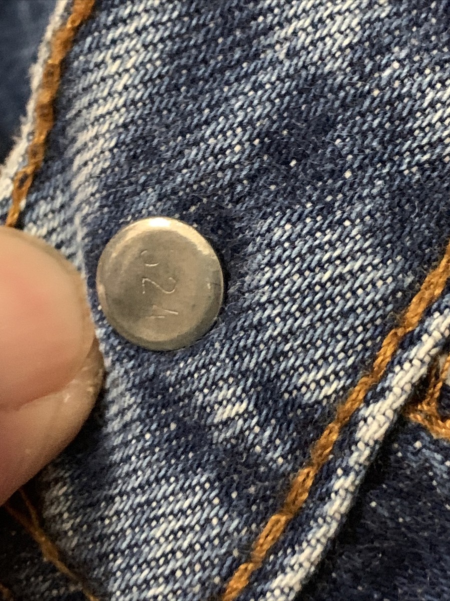 Vintage Levis 501 Redline 80s Selvedge Button #524 USA sz w Vintage Levis 501 Redline 80s Selvedge Button #524 USA sz w