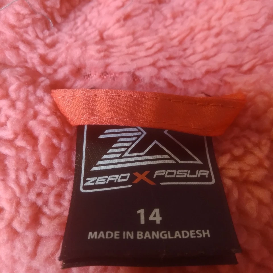 Zero Xposure Winter Jacket Coat Women Junior  Size 14 Hood Flee E Ligned - Image 2 of 4