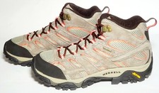 Merrell Women's Moab 2 Mid Waterproof Hiking Shoes, Bungee Cord, Sz 8 Wide