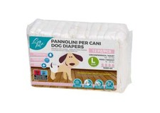 Pannolini per cani monouso assorbenti pannetti mutanda adesiva da ciclo cane