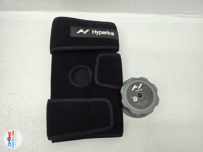 Hyperice Knee Ice Compression Wrap Therapy Device Gray/Black FOR PARTS