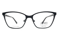 Jones New York Petite Eyeglasses Frames J149 BLACK Tortoise Cat Eye 49-15-135