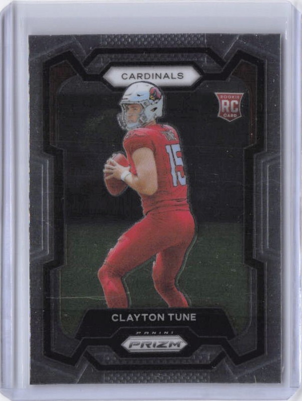 2023 Panini Prizm Clayton Tune #302 Rookie