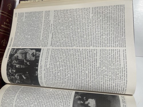 Vintage 1969 Encyclopedia Britannica Complete Set 24 Books Leather Hardcover - Picture 14 of 15