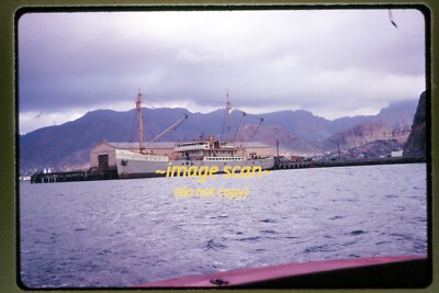 Estrella Del Norte Cargo Ship in Mexico in 1968, Original  Slide aa 20-28b