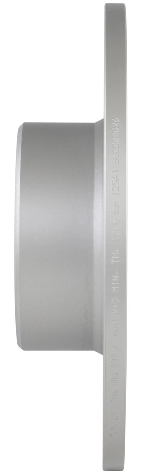 Rotor de freno de disco delantero Bosch QuietCast para Mercedes-Benz 300D 1985 Foto 4 de 4