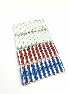 BMW Torpedo Fuse Kit Qty 40x E30 E23 E24 E28 Bullet Fuses Red Blue White