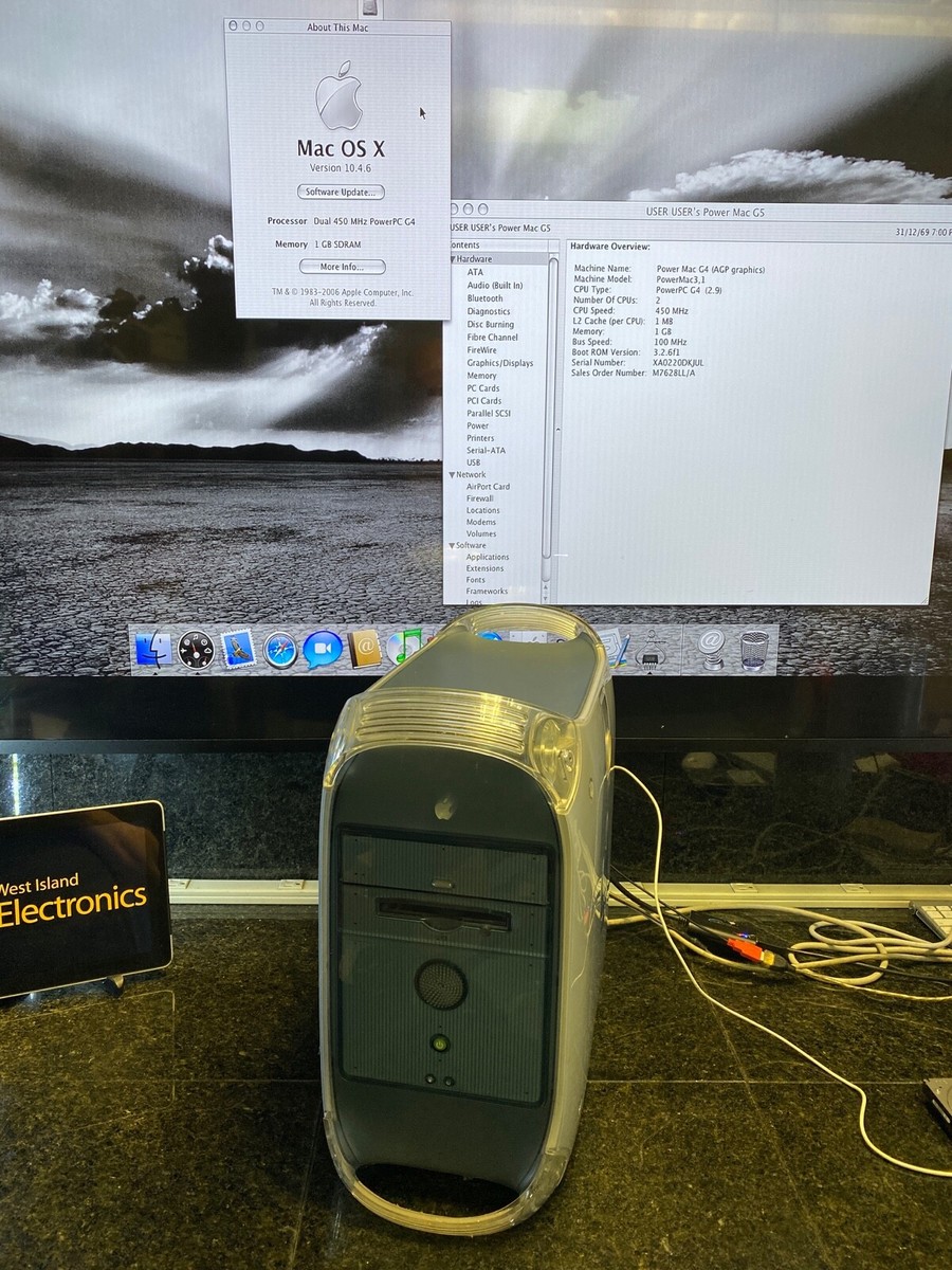 Apple PowerMac 1864 Desktop - (2000)~400MHZ DUAL ~10.4 & OS 9