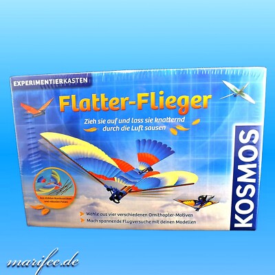 Flatter-Flieger, 4 Stück Ornithopter, KOSMOS Flugmaschinen Art.-Nr. 11014