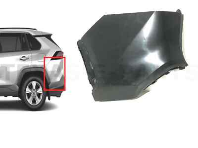 For 2019-2024 Toyota Rav4 Left Rear Bumper Side Cover Extension Assembly LH