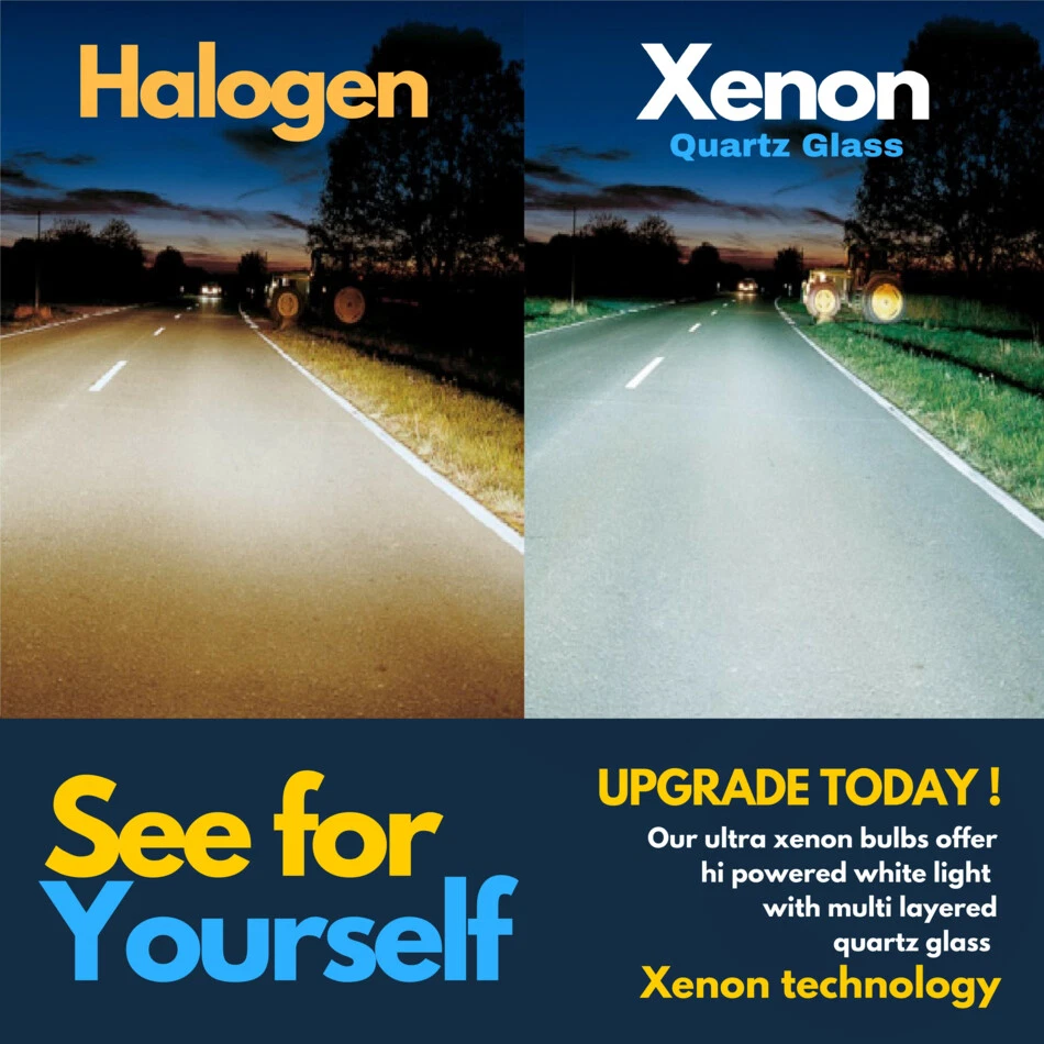 H7 H4 H1 H3 Xenon White 100w Headlight Bulbs Headlamp Light Bulb Hid Car Van 12v - Image 3 of 4