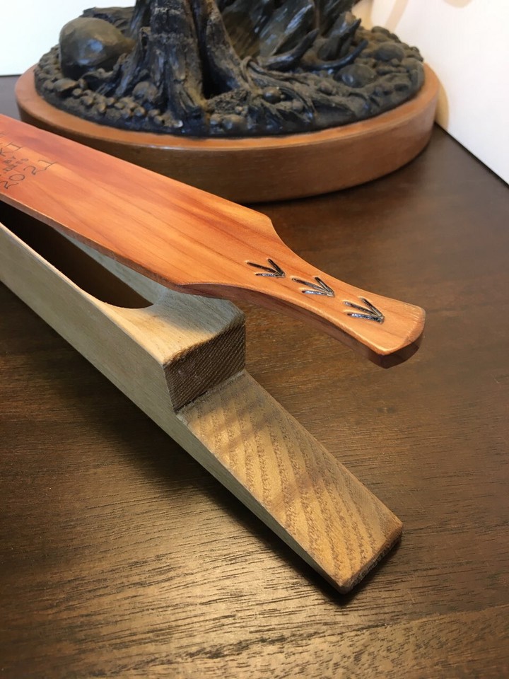 Clarence Dies custom Long Box turkey call Cedar over Sassafras eBay