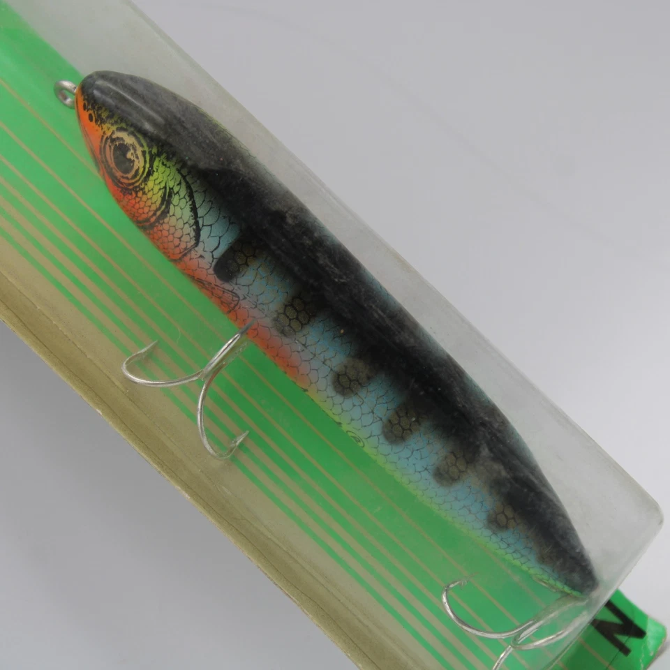 Señuelo de pesca de lubina Heddon Zara Spook Natural Perch X9255JMP agua superior Foto 2 de 4