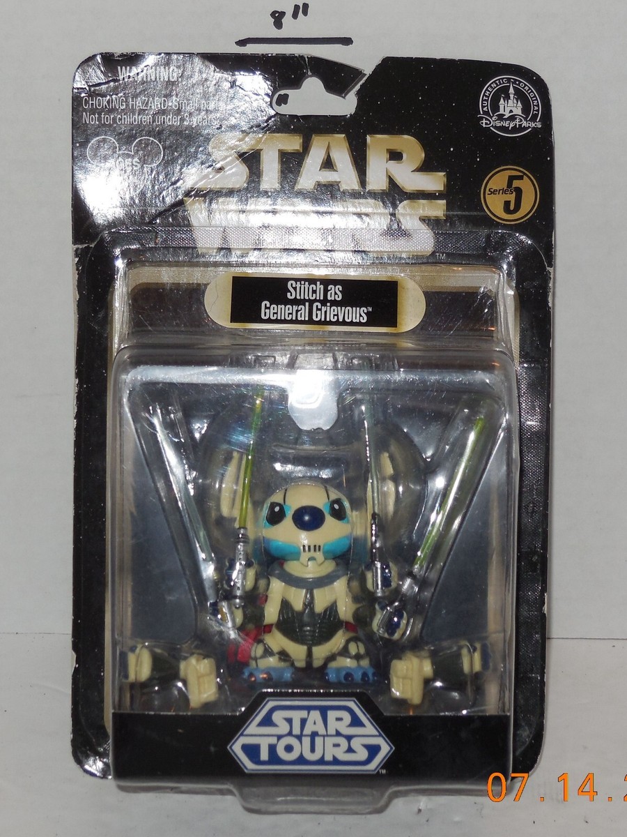 Disney Parks Collectors Pack グリーヴァス将軍 Star Wars Tours Stitch as General Grievous Series 5 Disney