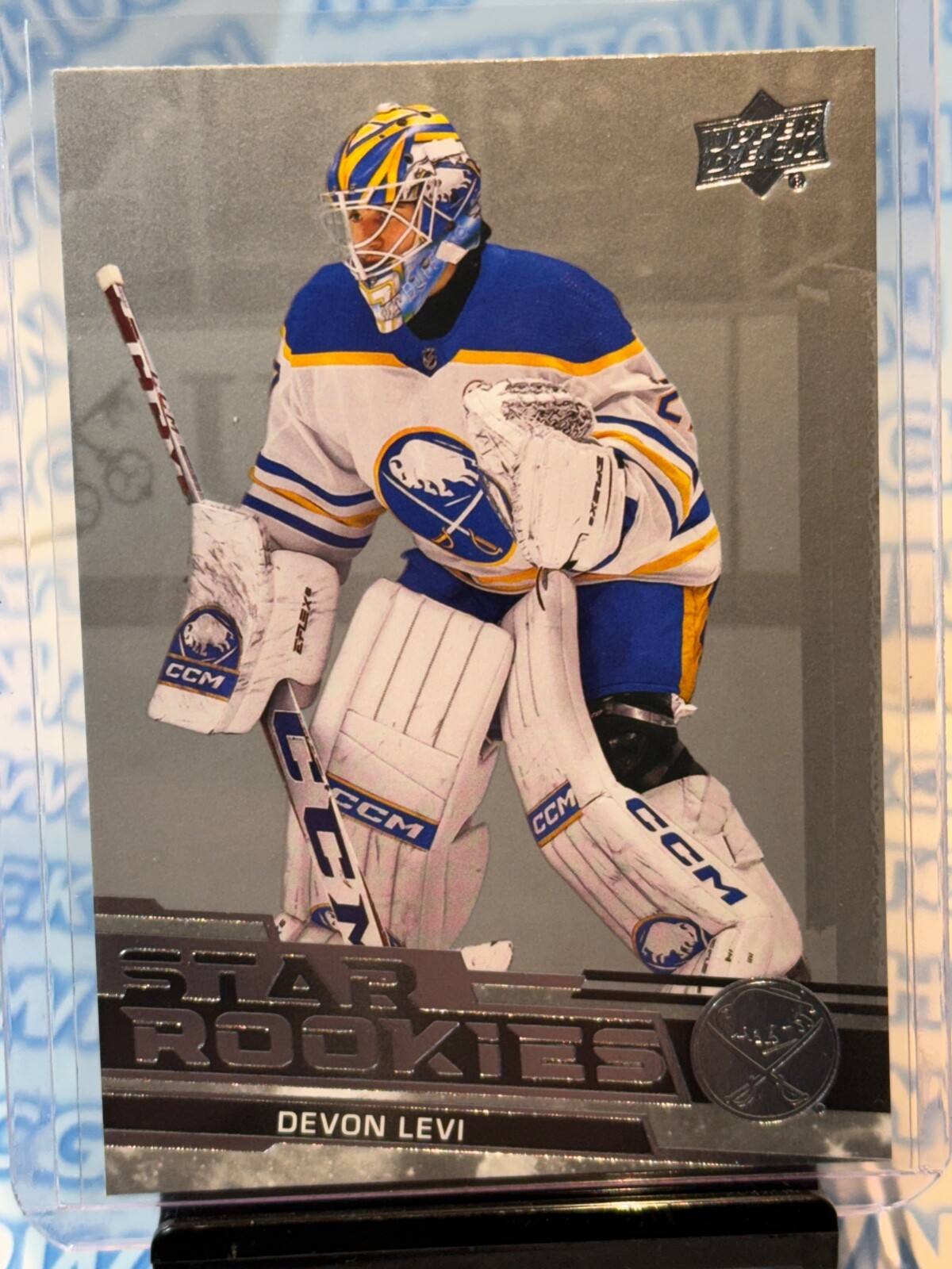 🔥2023-24 Upper Deck Star Rookies - Devon Levi - #14 - Buffalo Sabres