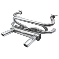 Empi 3761 Vw Stainless Steel 2 Tip Gt Exhaust System Air-cooled Vw Bug Ghia Empi 3761 Vw Stainless Steel 2 Tip Gt Exhaust System Air-cooled Vw Bug Ghia