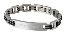 Phiten bracelet hard coat titanium breath Metax Silver M size 619JX923004 NEW