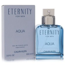 Eternity Aqua Cologne By Calvin Klein Eau De Toilette Spray 3.4oz/100ml For Men