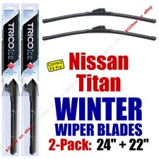 WINTER Wipers 2pk Super-Premium fit 2004-2015 Nissan Titan - 35240/220