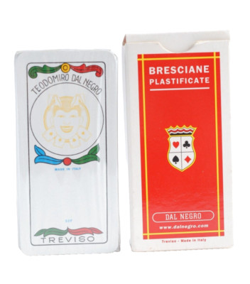 Bresciane Karten 89 vom Negro Spiel (Brandneues Deck) Vintage