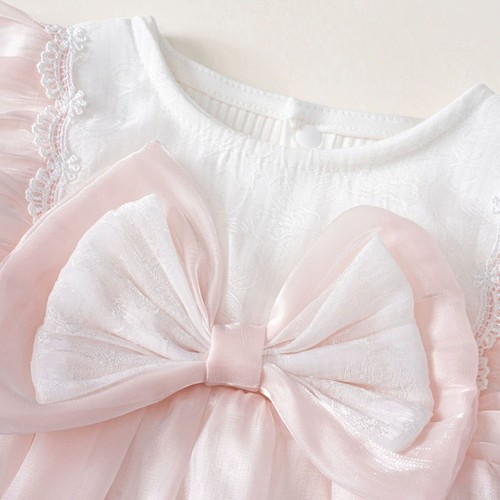 Spring 0-24M Children Clothes Baby Girl Romper Long Sleeved Newborn Jumpsuit+Hat - Picture 11 of 39