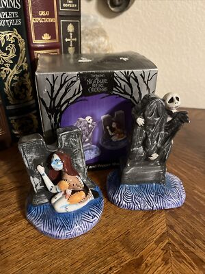 Exclusive Nightmare Before Christmas Jack  & Sally- Salt & Pepper By  Applause