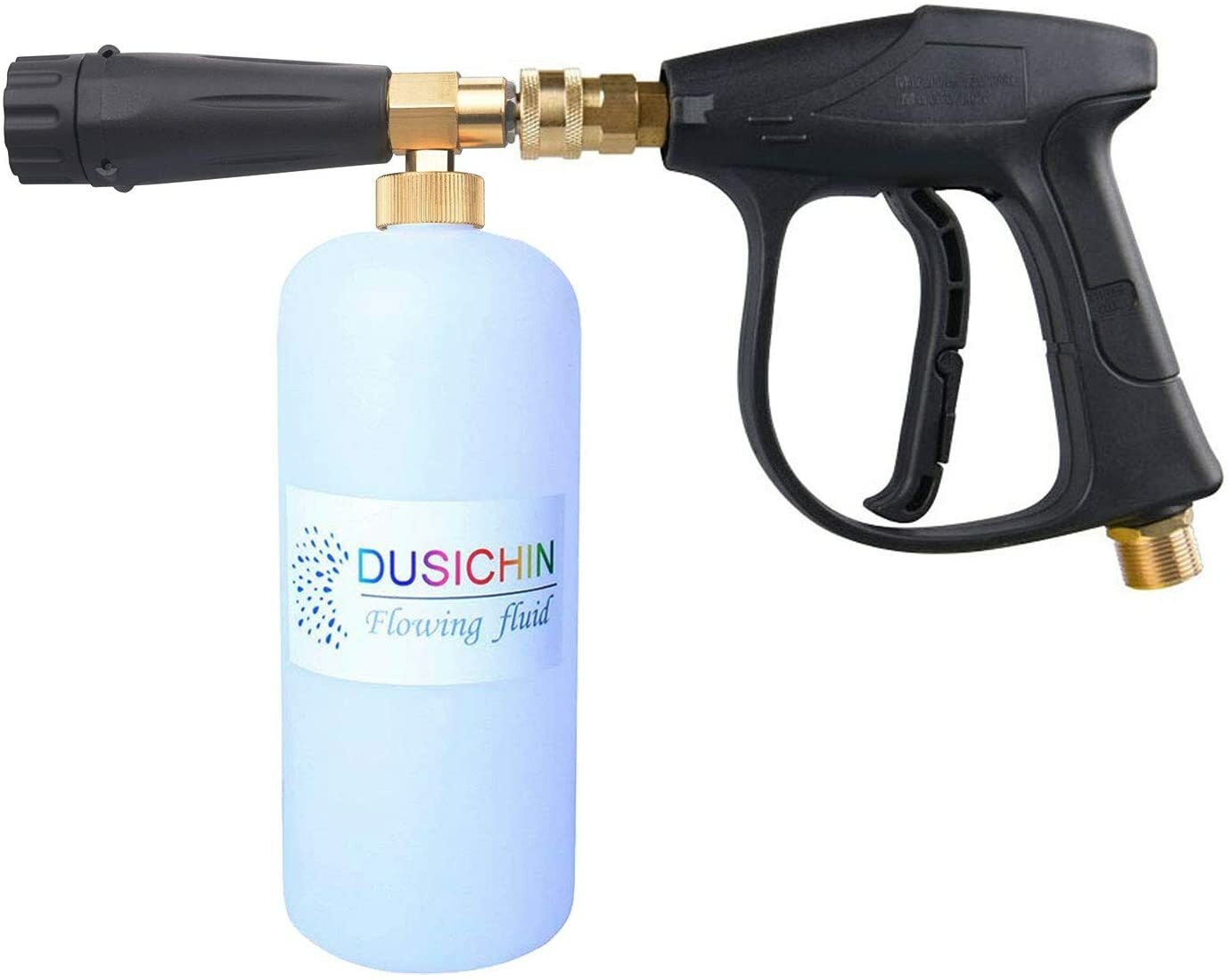 Power Pressure Washer Gun Attachment sprayer Dispenser Soap Foam Bubble Car.Was