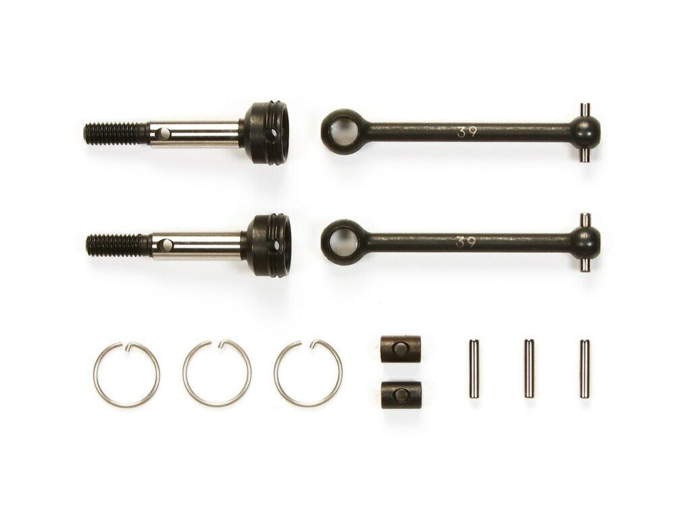 Tamiya 54516 XV-01 Assembly Universal Shaft Set (Rear, 2 Pcs.), (XV01/XV01T) NIP