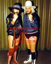 DUTCH MANTELL & BOBBY JAGGERS 8 X 10 WRESTLING PHOTO NWA
