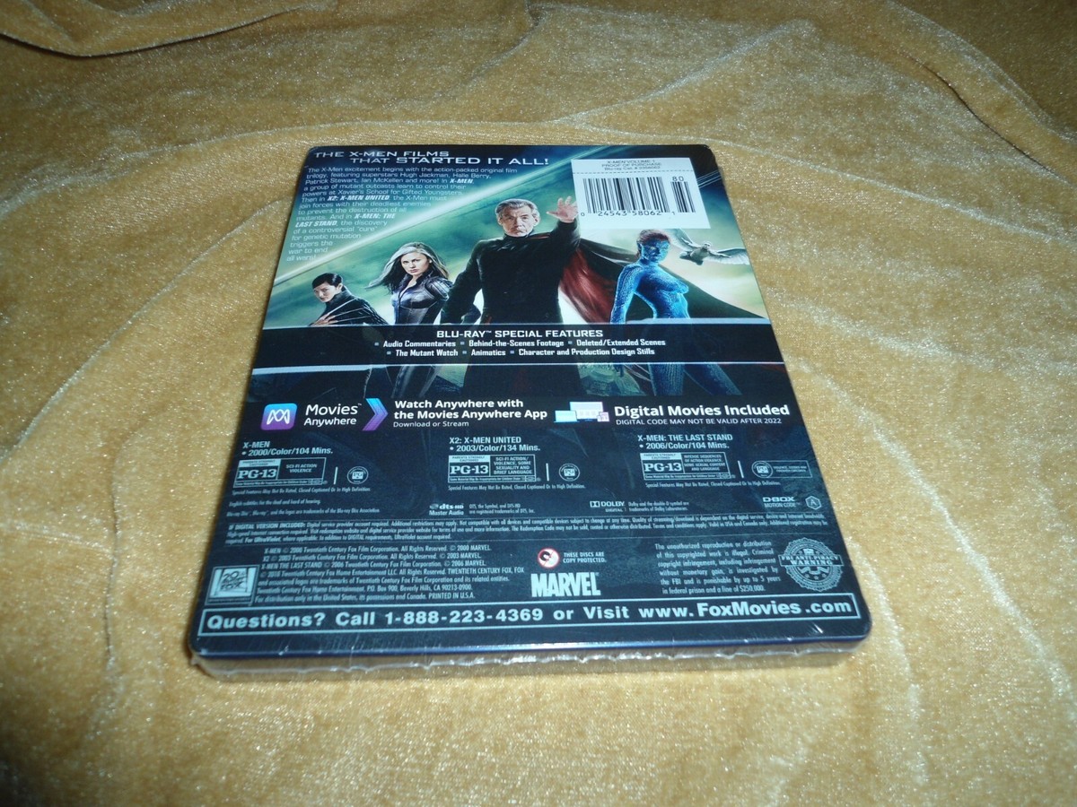 X-Men Trilogy: Volume 1 (Blu-ray) for sale online | eBay