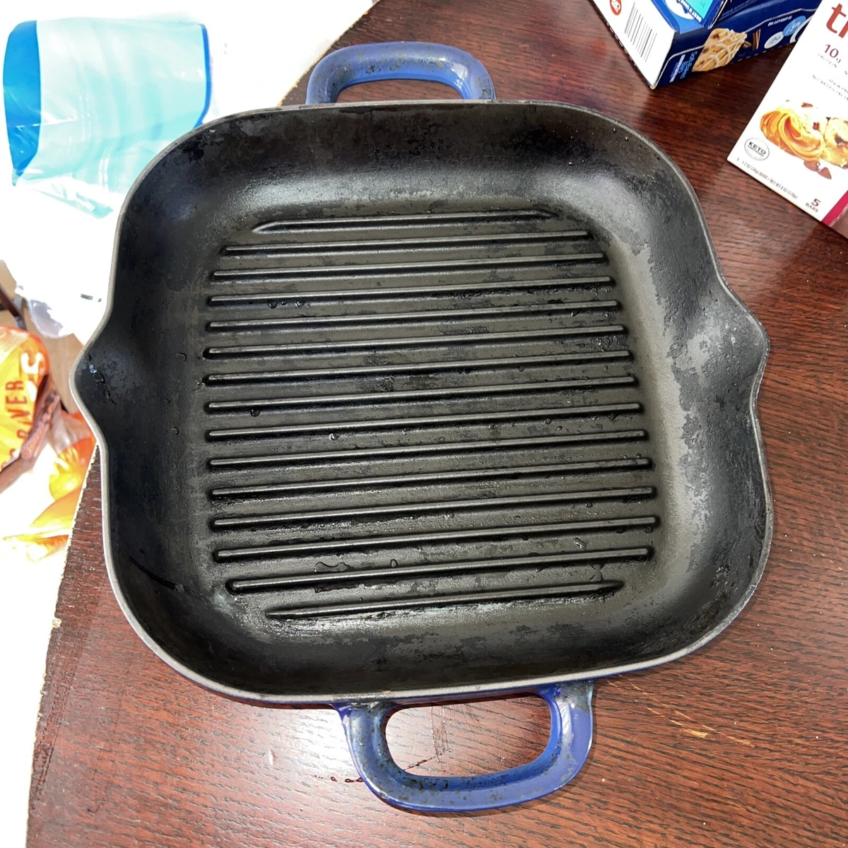 Staub Enameled Cast Iron Grill Pan