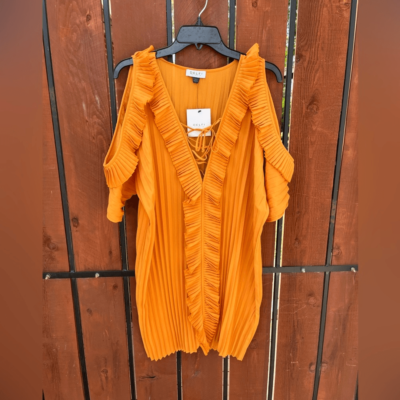 DELFI Collective Gloria dress sunburst NWT | eBay