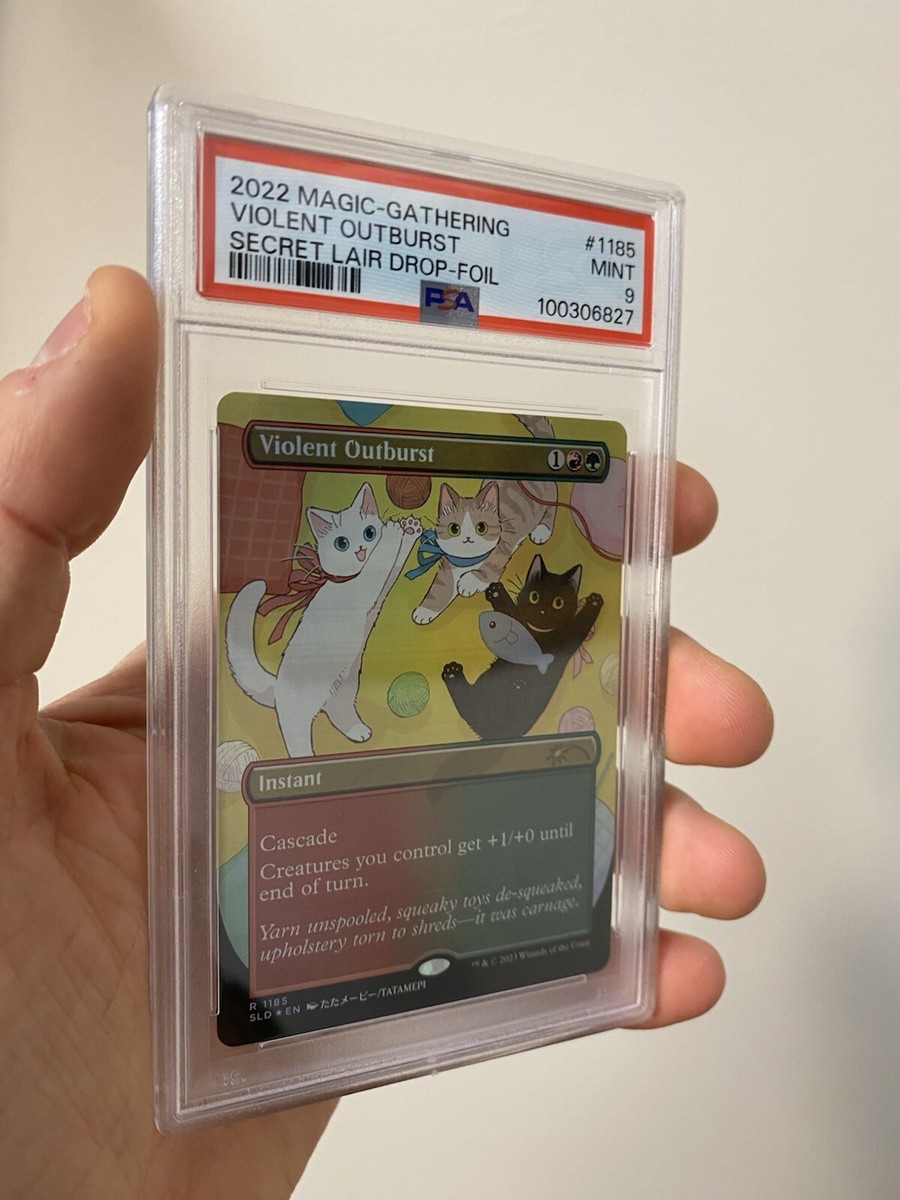 マジック：ザ・ギャザリング PSA10 MTG Secret Lair Violent Outburst Violent Outburst (Secret Lair) (Borderless) | Promo: General