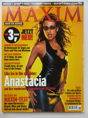 MAXIM 6/2001, Anastacia, Gena Lee Nolin