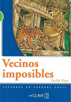 LECTURAS ADOLESCENTES. VECINOS IMPOSIBLES, NIVEL B1 By Cecilia Pisos *BRAND NEW*