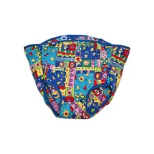 Evenflo Exersaucer Replacement Cover Vtg Block Print Moon Flower Sun bee star